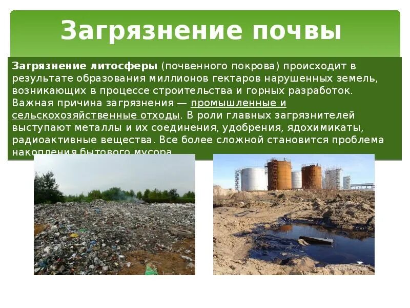 Проблемы экологии презентация