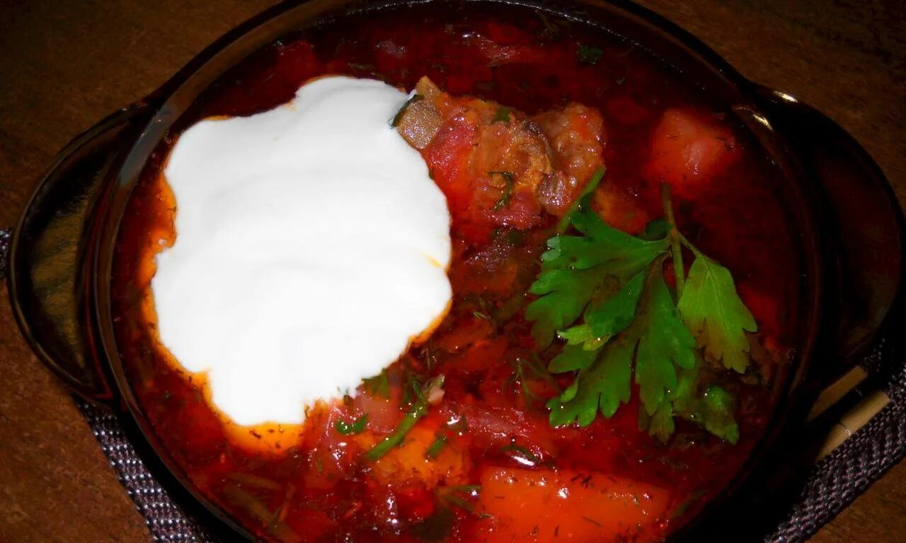 борщ с баклажанами. рецепт борща болгарского.