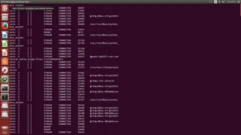 Socket unix connect