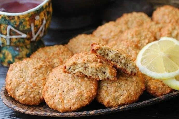 Ррецепты приготовления овсяного печенья от Шефмаркет Zucchini oatmeal, Zucchini 
