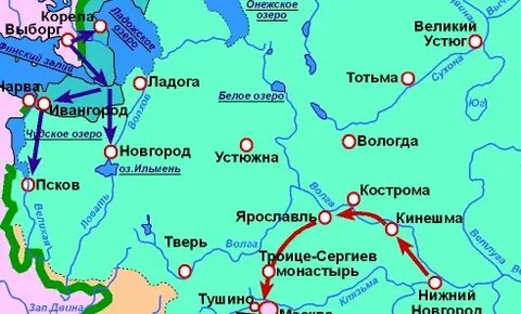 Внимательно изучите карту