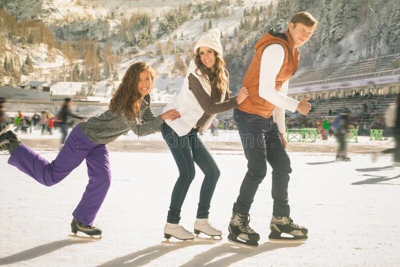 Ice rink skates