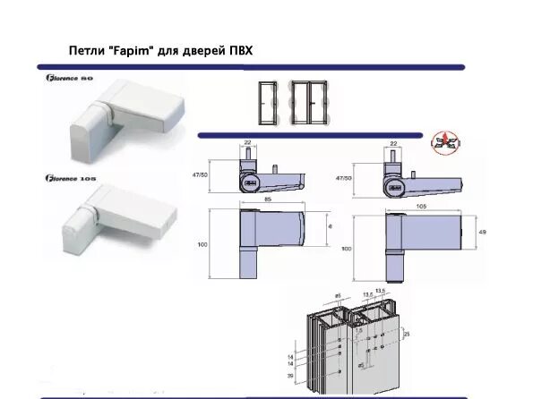 Как установить петли на пластиковую дверь