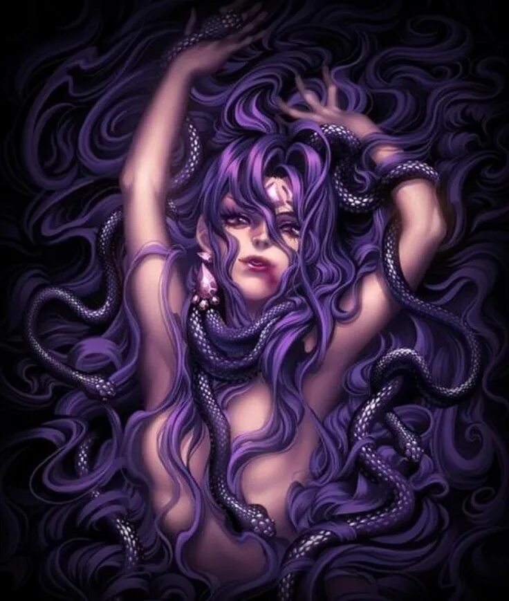 Девушка осьминог арт. Осьминог арт. Медуза горгона русалка. Девушка и щупальца осьминога. Инопланетный осьминог.