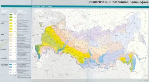 Экологические свойства ландшафтов