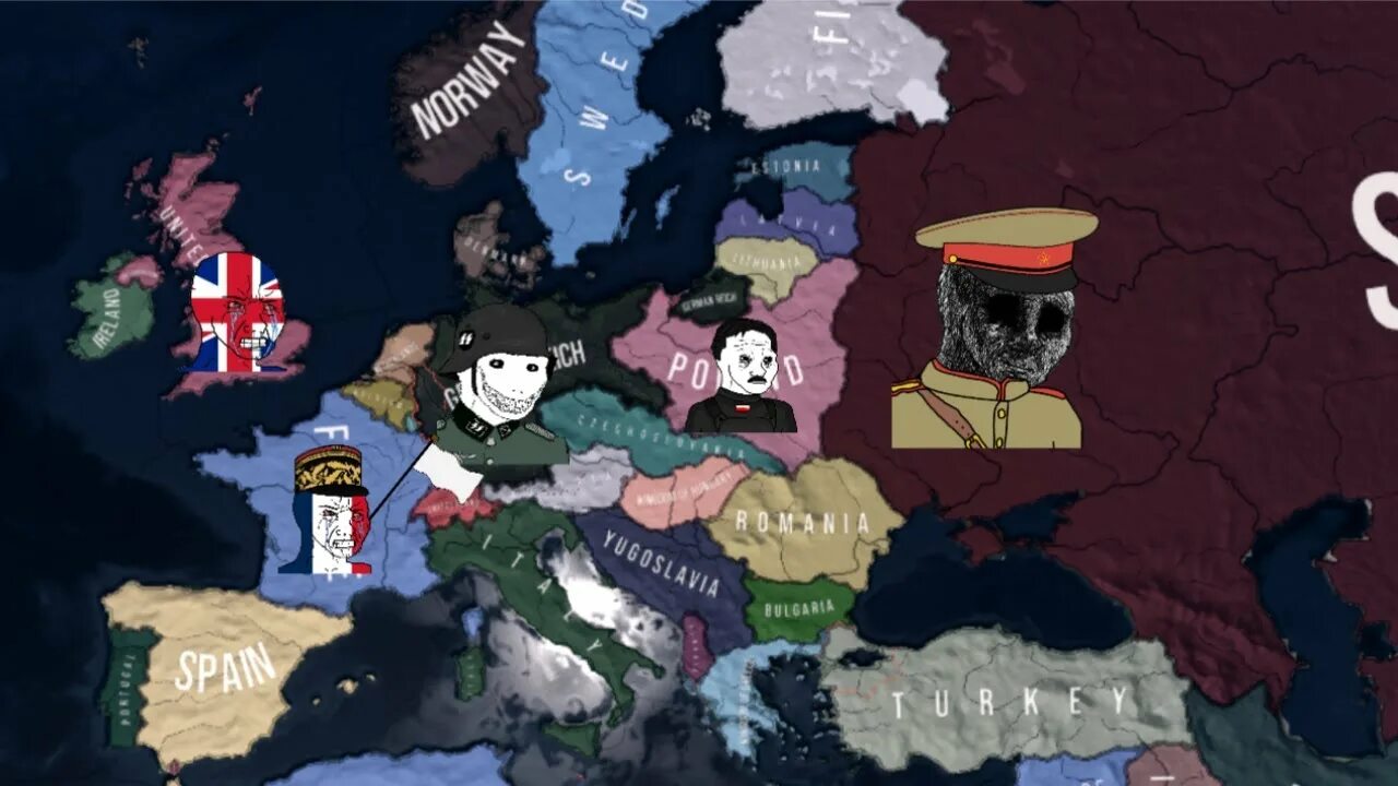 Magna europa. Hoi 4 Германия. Пародия на hoi 4.