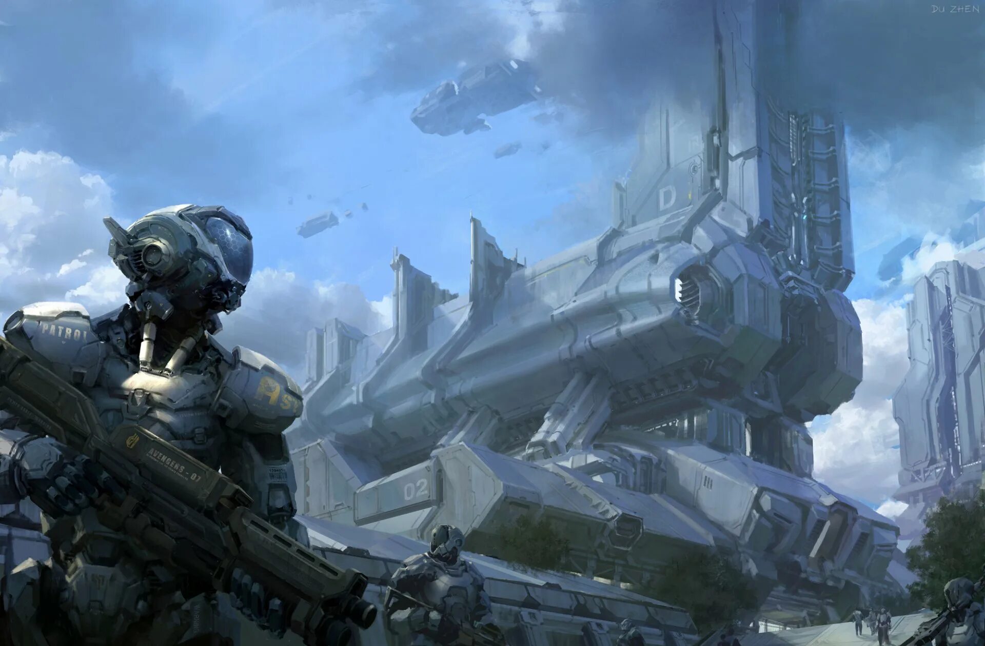 Sci fi robot