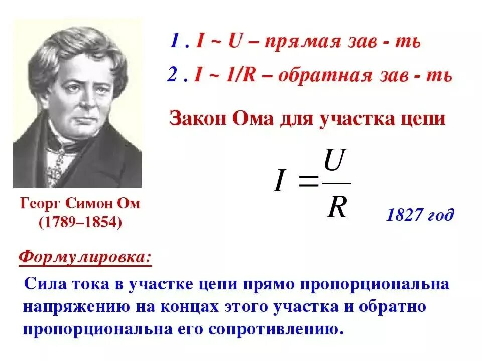 Основы законы электротехники. Закон Ома. Знаком Ома. Закон Ома формула. Закон Ома для участка цепи.