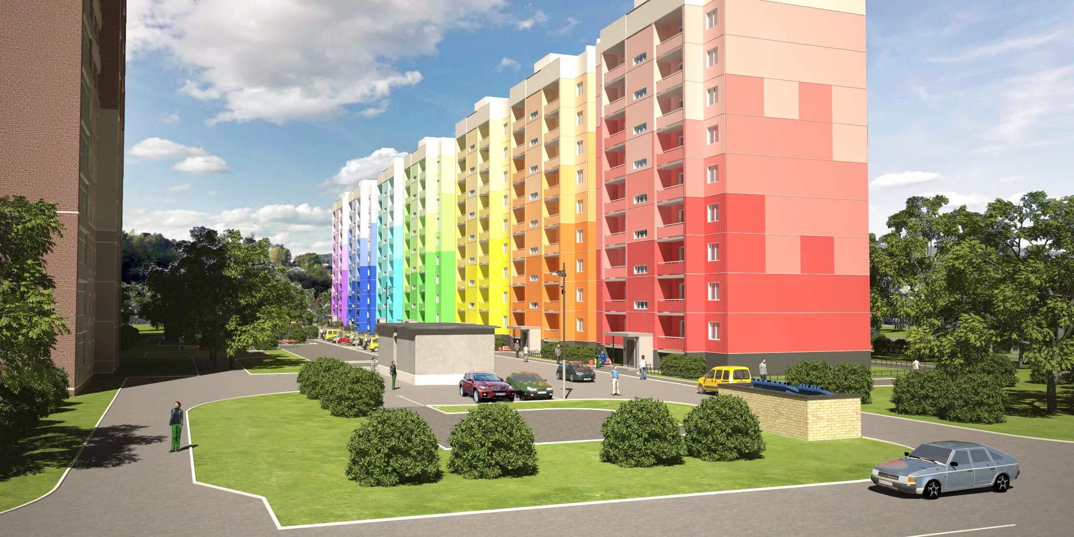 Цветная 9. Цветовое решение фасадов жилых домов. Фасады многоэтажных домов цветовые решения. Цветовое решение фасадов многоэтажных жилых домов. Цветные фасады многоэтажных домов.