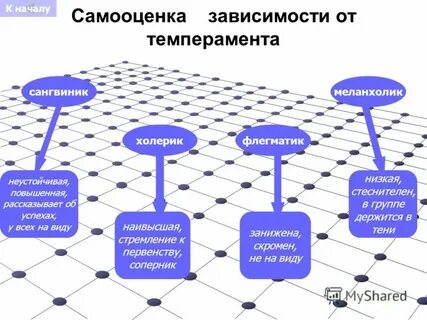 Темперамент самооценка