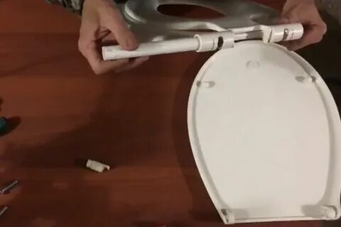 Починить сиденье унитаза