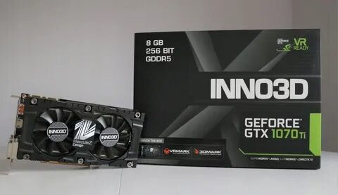 Видеокарта gtx 1070 ti 8 гб