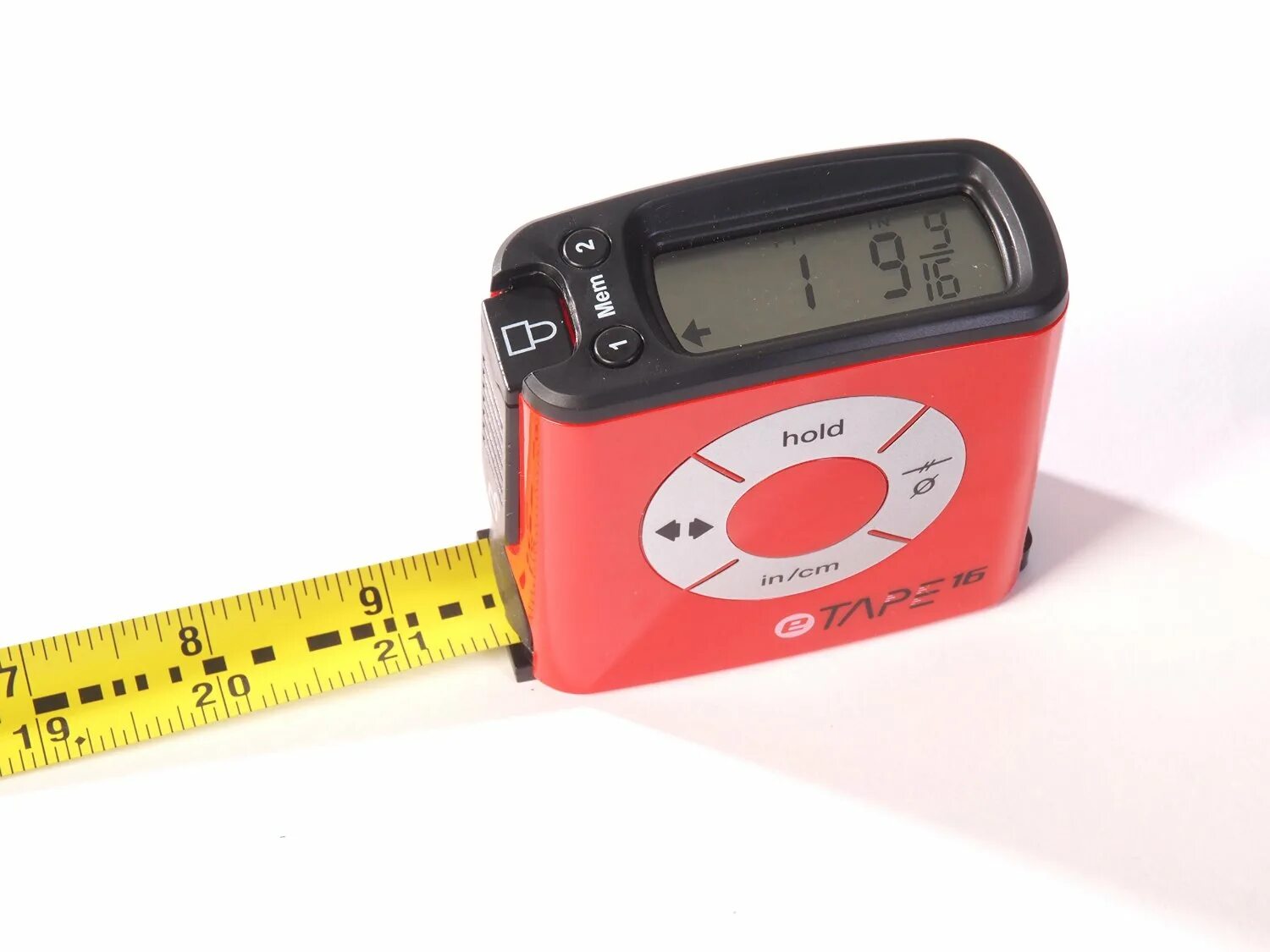 Digital tape. Цифровая рулетка - etape16. etape16 digital tape measure calculator. etape16 digital tape measure jack. рулетка с цифровым дисплеем.