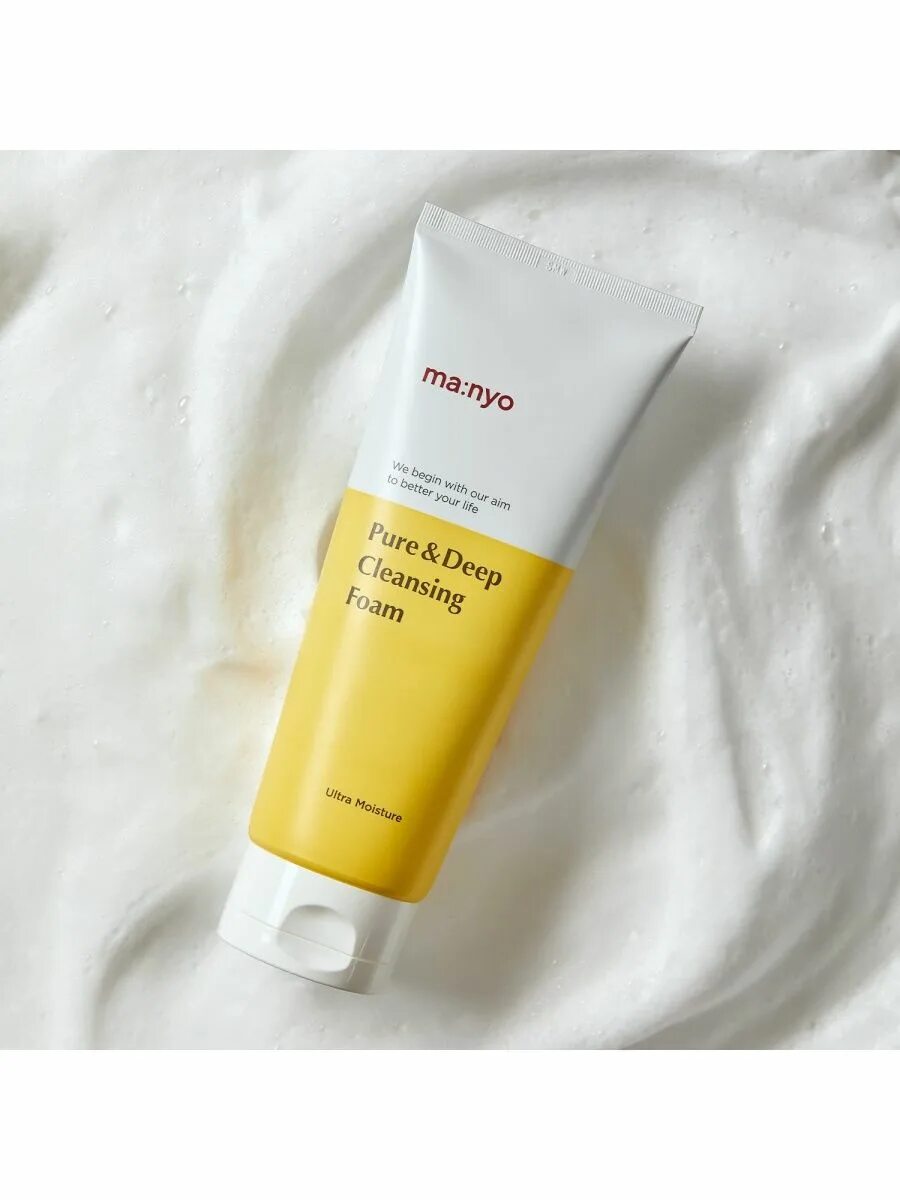 Manyo cleansing foam. [Ma:nyo] Pure&Deep Cleansing Foam, 100 мл. Manyo Factory Pure Deep Cleansing Foam,100мл. Пенка для умывания Manyo Pure Deep Cleansing Foam.