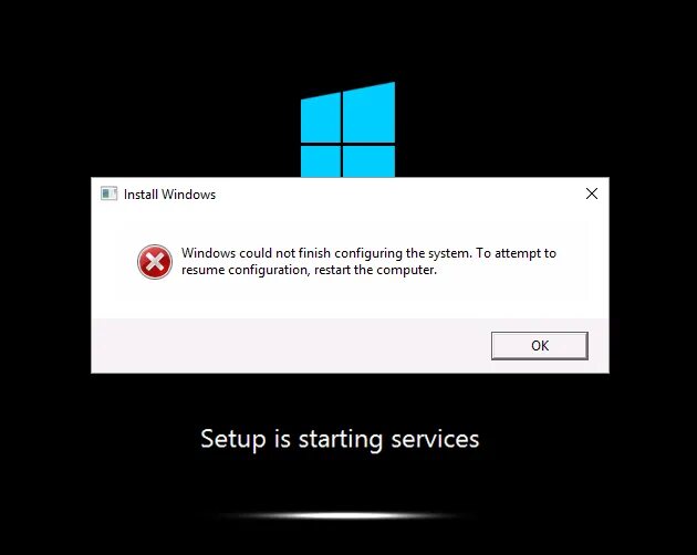 Installation cannot proceed. Installation cannot proceed