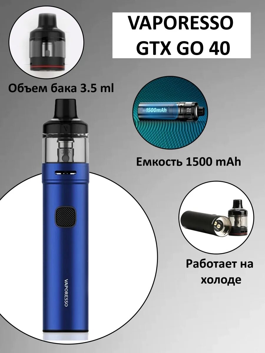 Vaporesso 40 купить. Vaporesso GTX go 40 pod Kit. GTX go 40 испарители. Vaporesso GTX go 40 испаритель. Испаритель на Вапорессо GTX 40.