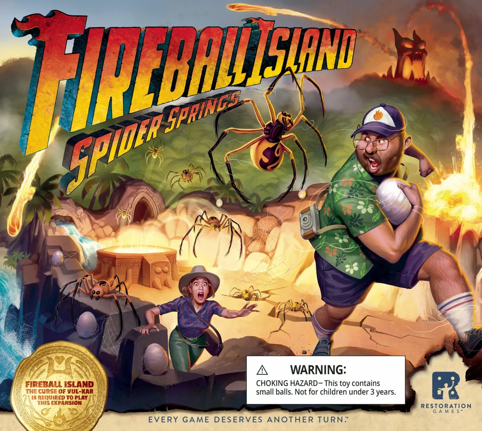 Fireball Island: Spider Springs. Игра Fireball Island. Fireball Island настольная. Игра firуbфllisland.