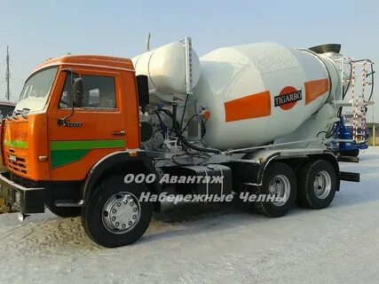 Сколько бетона в миксере камаз