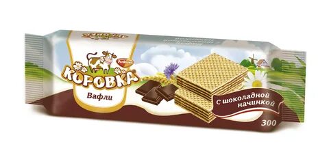 Вафли коровка