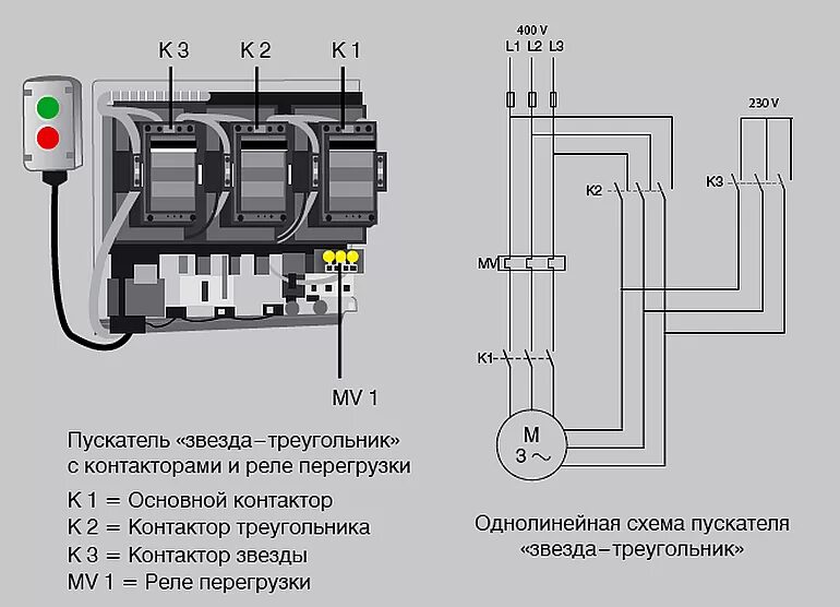 Схема подключения двигателя 380 через пускатель звезда и треугольник. Схема включения Эл двигателя звезда треугольник. Магнитный пускатель схема подключения звезда треугольник двигателя. Схема включения асинхронного двигателя звезда треугольник. Переключение на силу