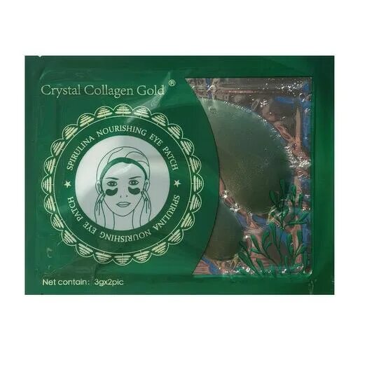 Гидрогелевые патчи Crystal Collagen Gold. Crystal Collagen Gold патчи Spirulina Nourishing Eye. Патчи Crystal Collagen Gold Golden Birds Nest Eye Patch (3gx2pic). Коллагеновая маска под глаза Spirulina Crystal Collagen Gold.