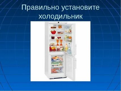 Холодильник ставь