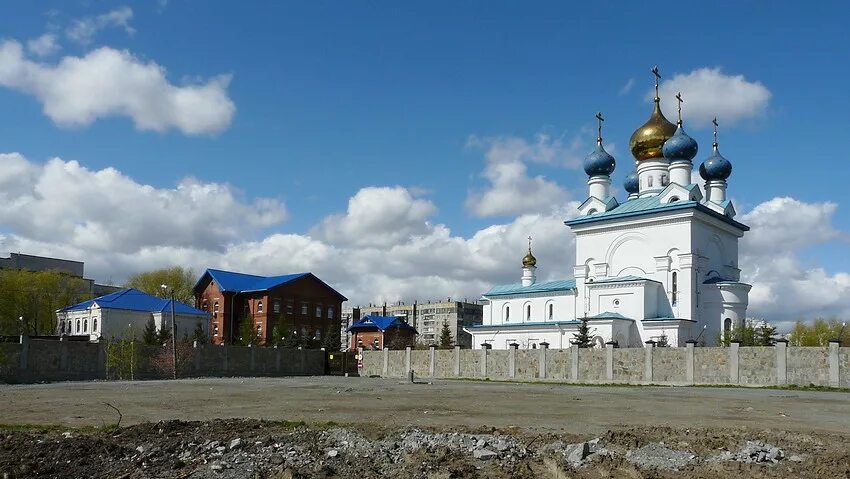 Челябинск Богоявленский Челябинский монастырь Церковь Иконы Божией Матери Утоли 