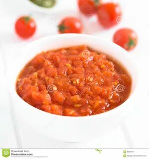 Homemade Marinara or Pomodoro Tomato Sauce Stock Image - Image of.