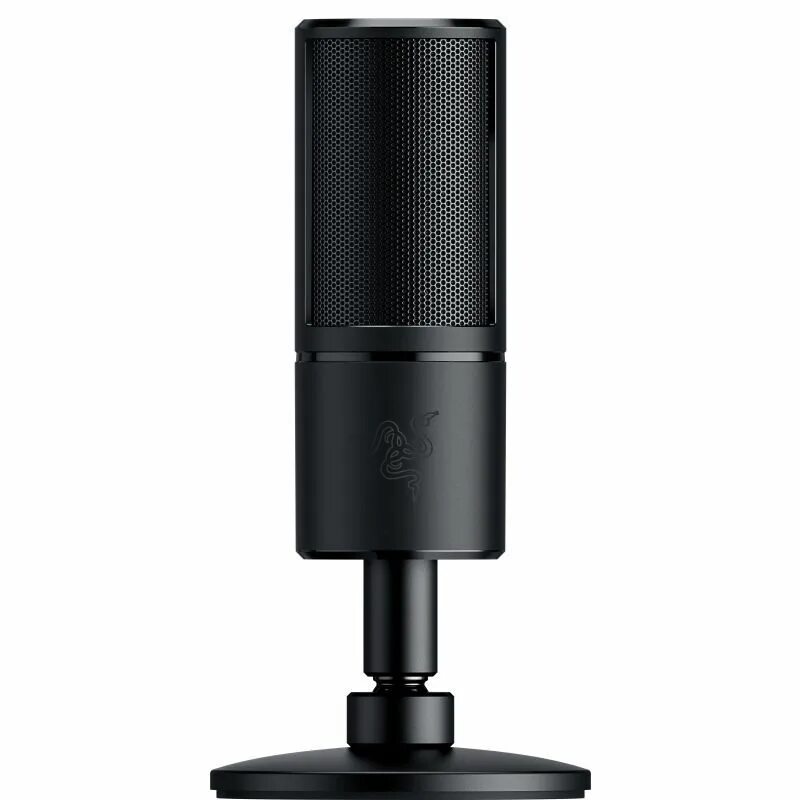 Микрофон Razer Seiren. Микрофон Razer Seiren x USB streaming Microphone Black. Razer emote микрофон. Конденсаторный микрофон Razer Seiren emote Black.