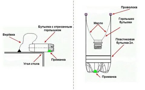 Простая ловушка для мышей своими руками