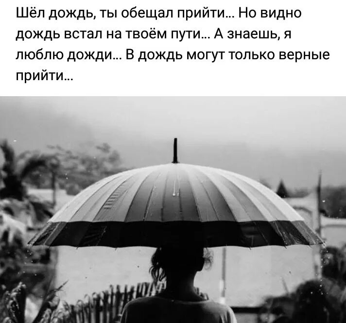 Ты обещал прийти песня. Шёл дождь ты обещал прийти. Дождь встал на твоем пути. Шёл дождь ты обещал прийти но видно дождь встал. В дождь могут только верные прийти.