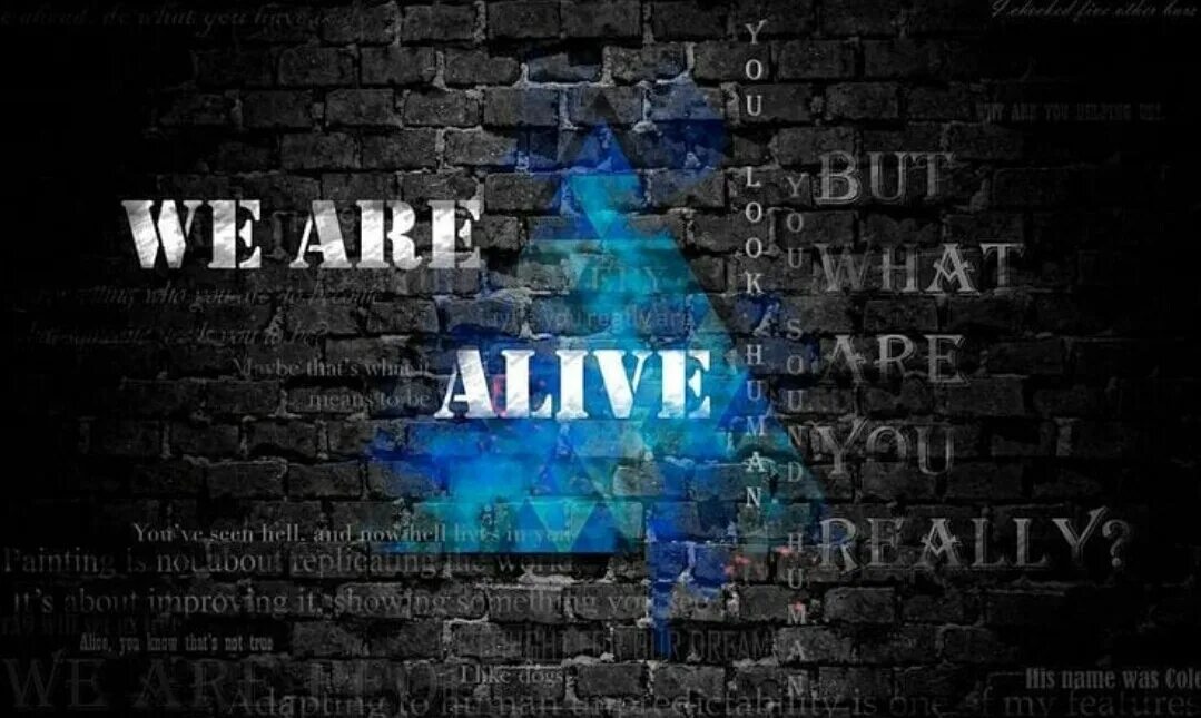 Will be alive. We are Alive Detroit. We are Alive. Are you Alive.