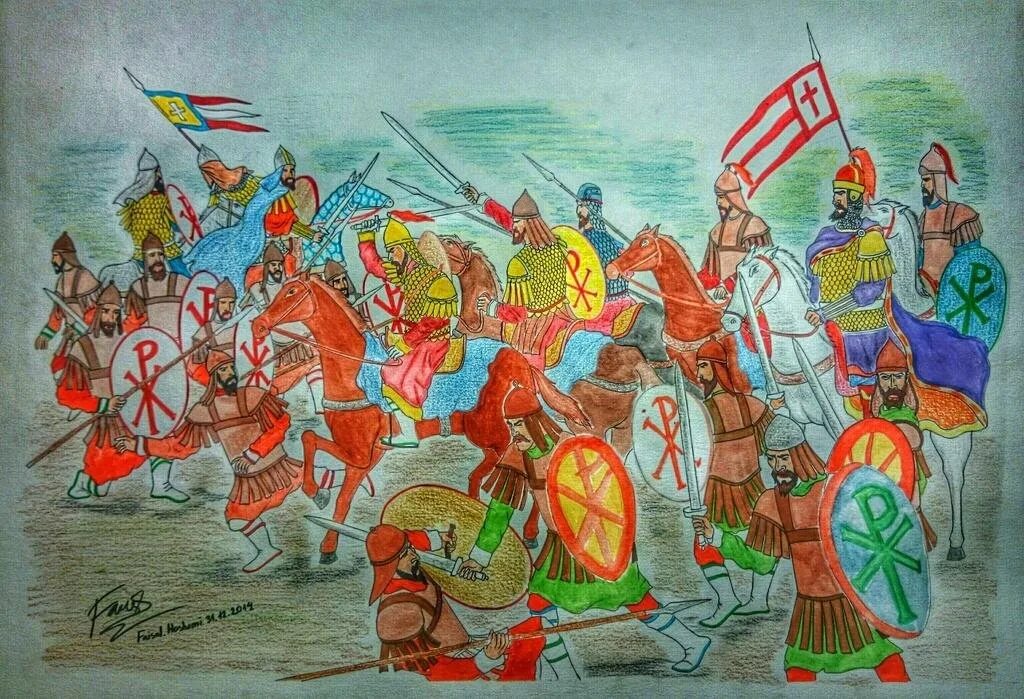 Армия вассалов. Войны Византийской империи. Союзники Византии.