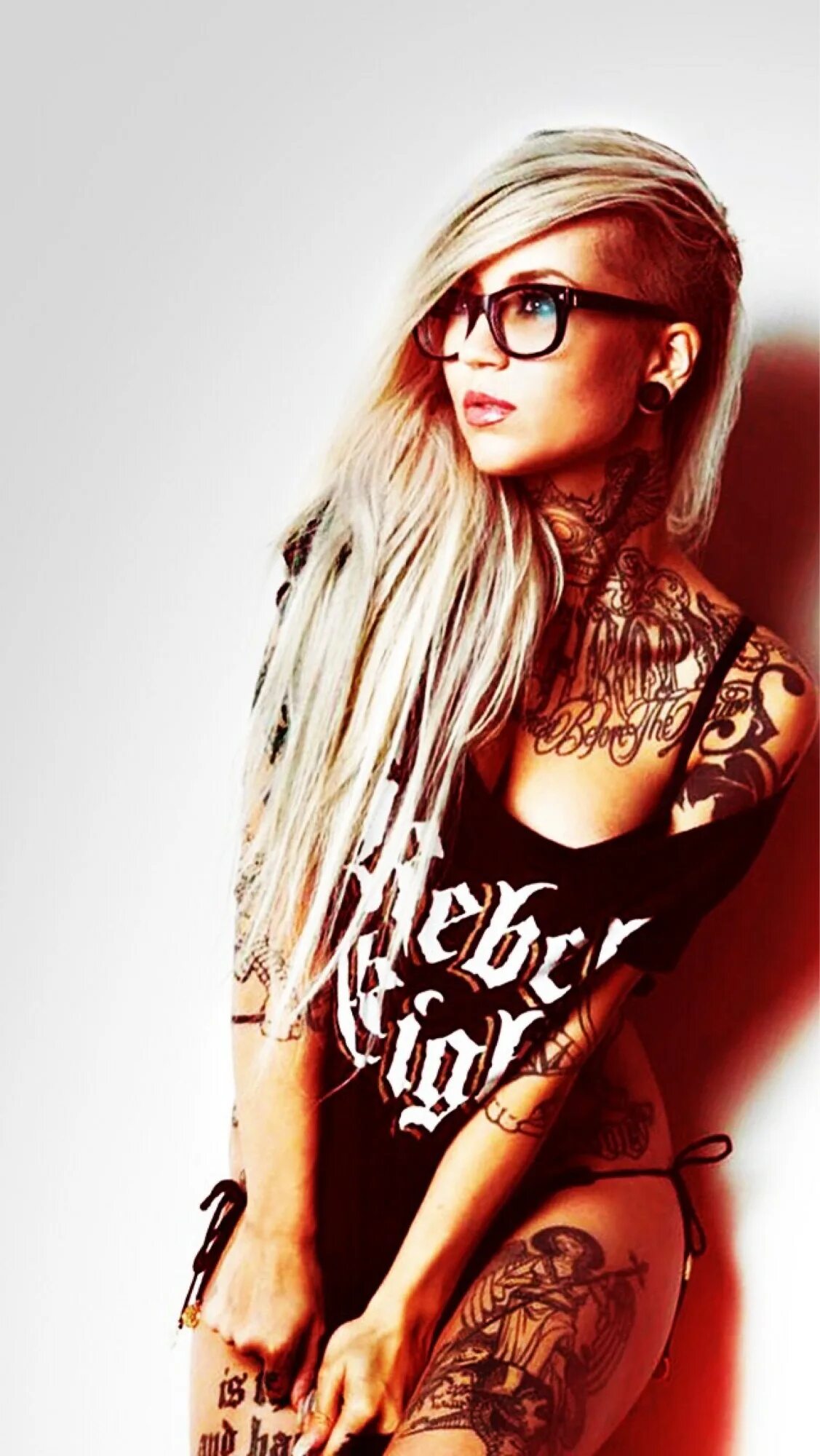 great hair and sunglasses