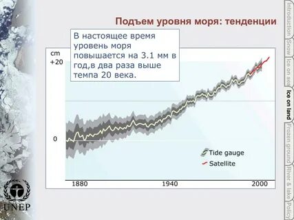 Чем выше уровень моря тем