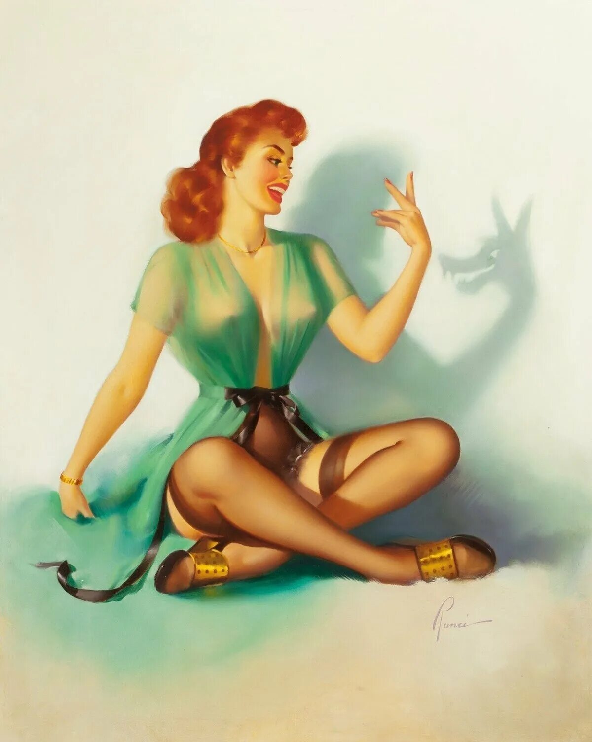 Художник Edward Runci. Pin up сайт pin up 122 xyz