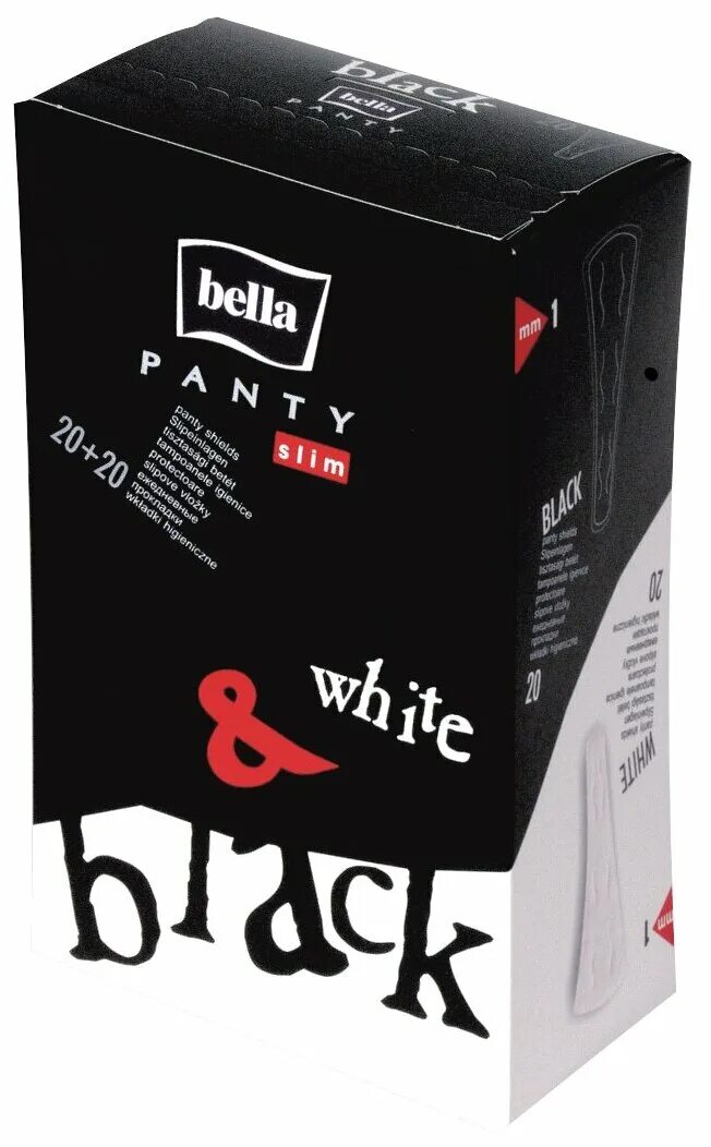 Bella panty Slim Black&White прокладки женские гигиенические ежедневные , 40 шт.. Bella прокладки ежедневные panty Slim Black&White, 40 шт. Ежедневные прокладки женские Bella ежедневные panty Slim Black&White 40 шт.