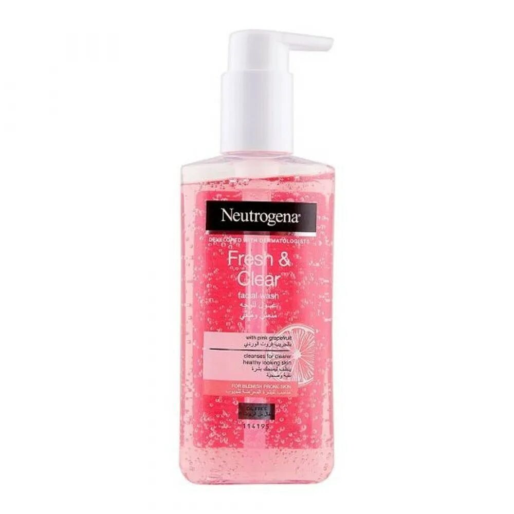 Fresh clear. Neutrogena Gel для умывания. Neutrogena Refreshingly Clear Pink Grapefruit facial Wash 200ml. Neutrogena, гель для умывания Refreshingly Clear facial Wash, 200 мл. Neutrogena Refreshingly Clear.