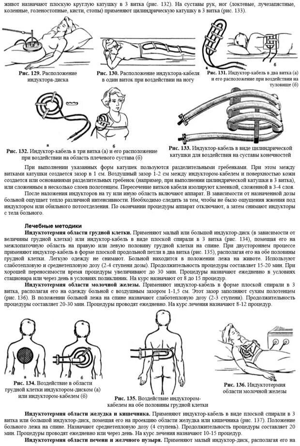 Магнитотерапия алгоритм выполнения