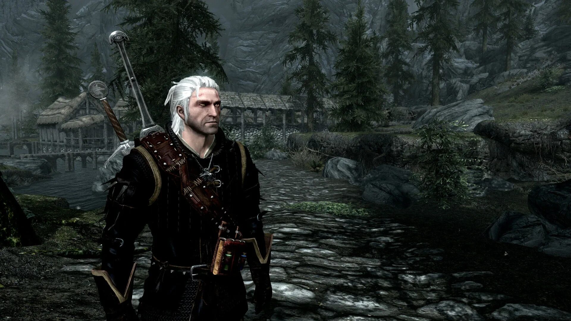 Skyrim мод ведьмак. Скайрим мод ведьмак. the elder scrolls 5 геральт из ривии. skyrim geralt of rivia. геральт из ривии ведьмак 3.