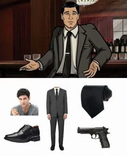 archer (fx),h. jon benjamin,james bond,secret agent,cosplay,costume.