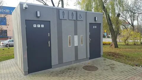 Работающие общественные туалеты