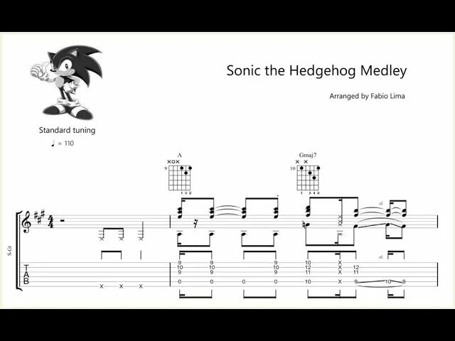 Соник Ноты. Sonic the Hedgehog Ноты для фортепиано. Sonic Green Hill Zone Ноты. Sonic табы на укулеле. Sonic tab