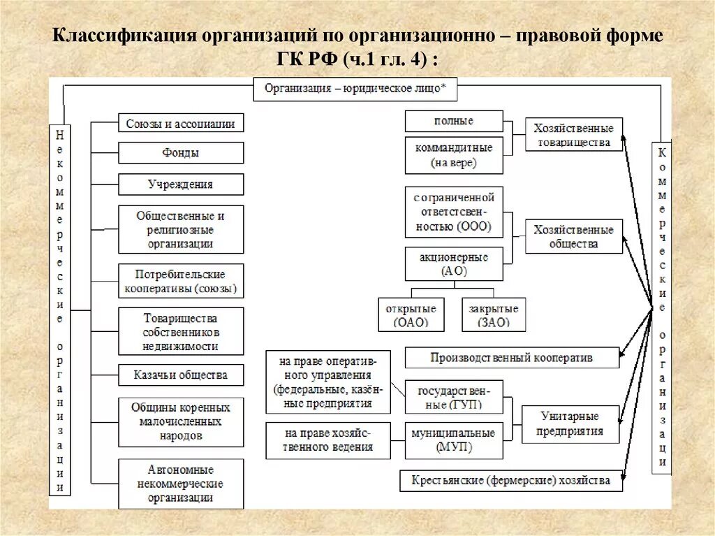 Общественная организация гражданское право