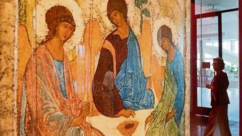 Троица третьяковская галерея