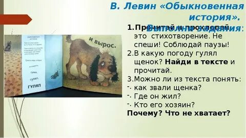 Обычная история текст