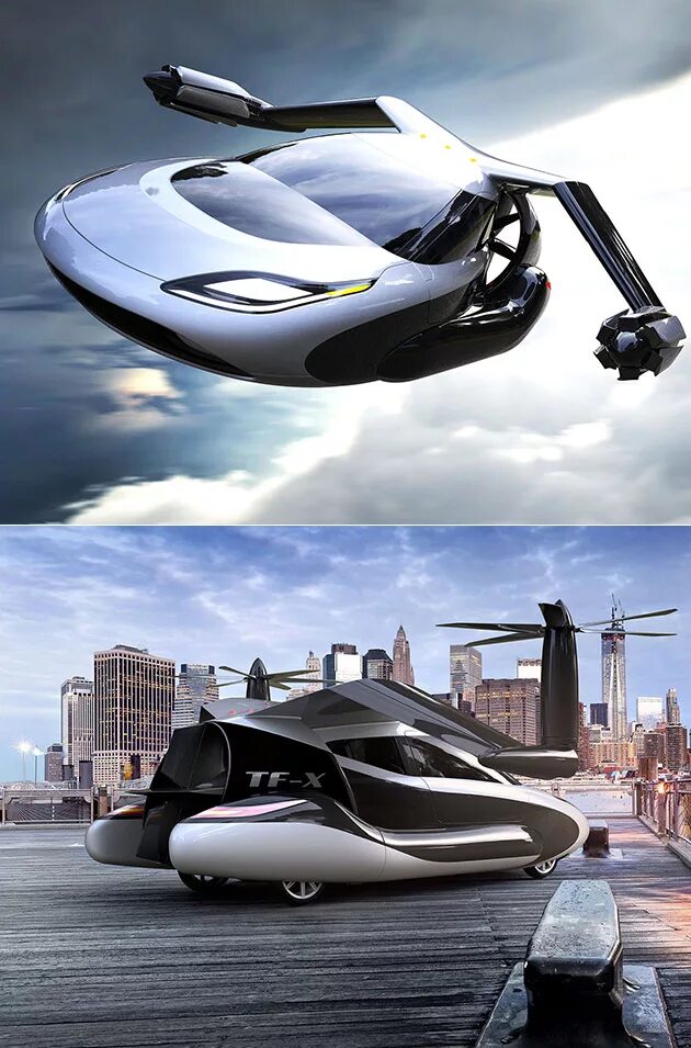 Terrafugia TF-X. Terrafugia летающий автомобиль. Машины будущего. Летающие машины будущего. Как узнать как будет выглядеть будущий