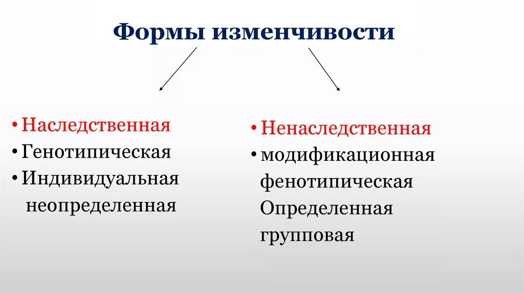 Формы изменчивости. Наследственная и ненаследственная изменчивость. Виды изменчивости ненаследственная изменчивость. Формы наследственной изменчивости. Формирует резерв наследственной изменчивости