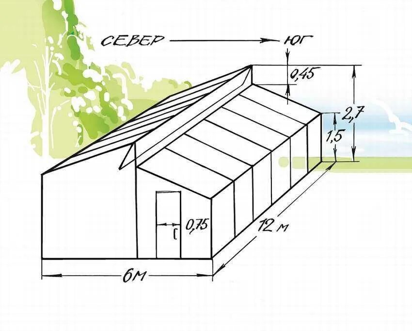Теплица из поликарбоната по сторонам света. Теплица Митлайдера чертежи. Высота теплицы по Митлайдеру. Теплица Митлайдера чертежи 6х3. Чертеж теплицы по Митлайдеру 3м на 3м.
