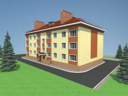 Многоквартирный дом на 8 квартир
